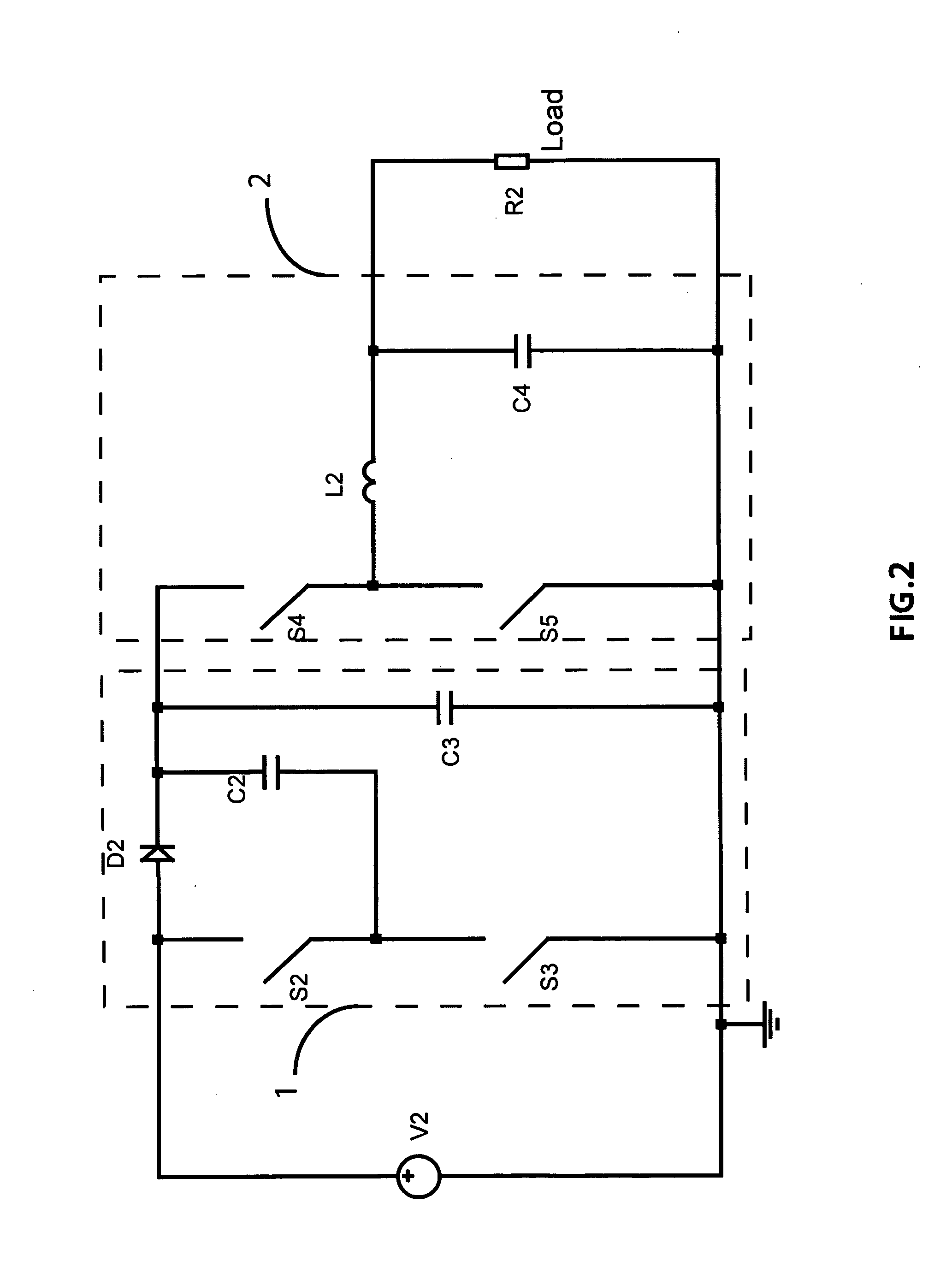 Hysteretic CL power converter