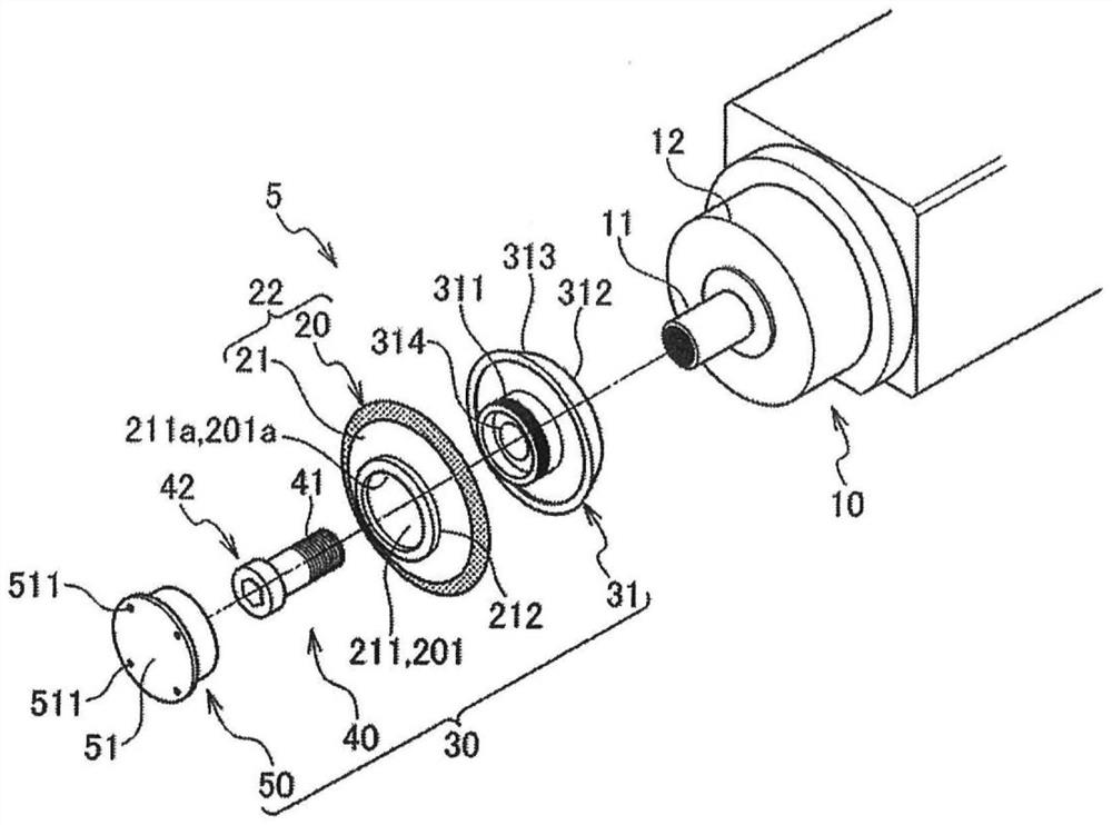 Flange mechanism