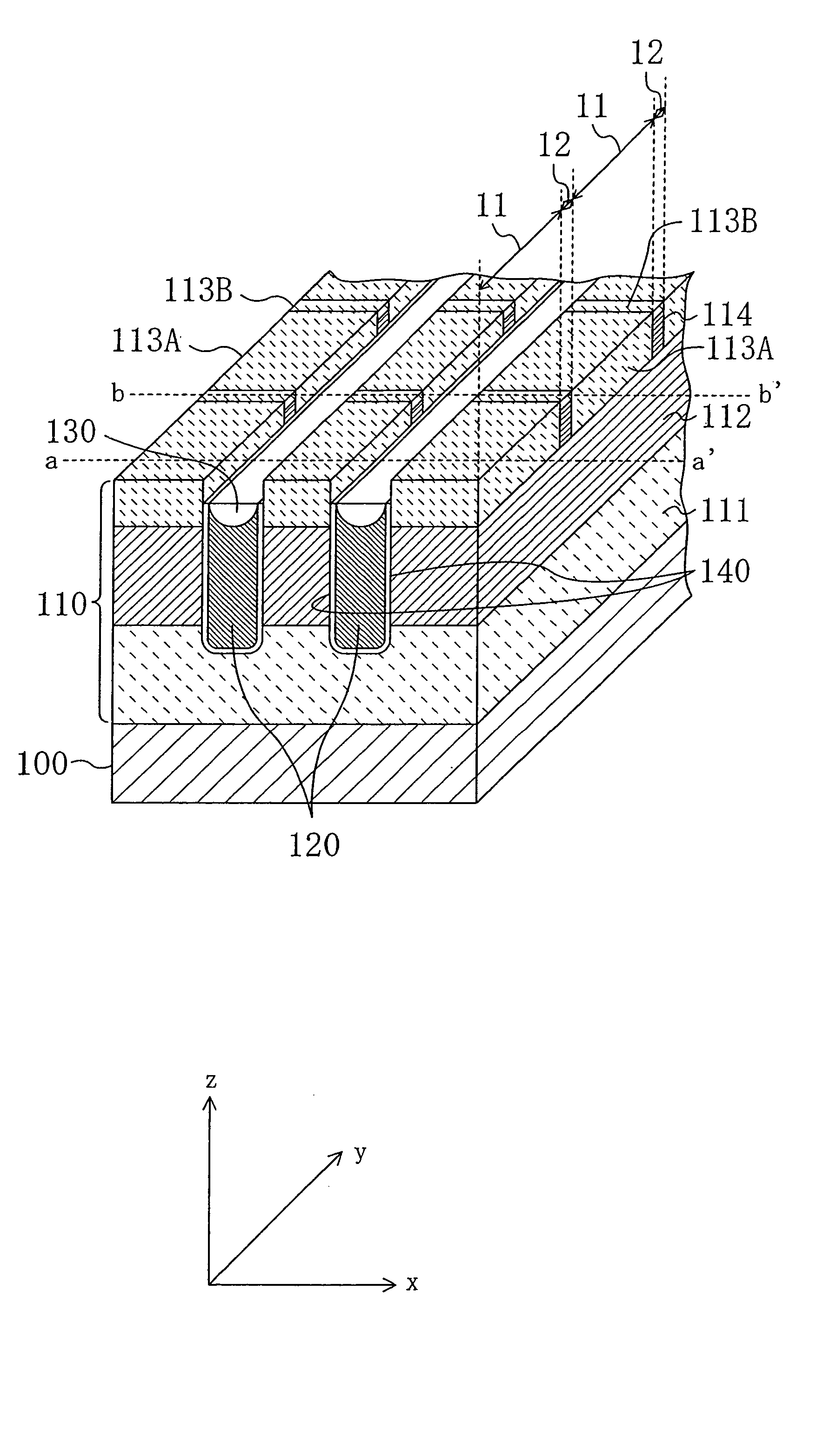 Vertical gate semiconductor device and method for fabricating the same