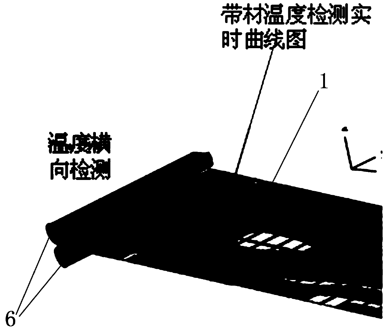 Aluminum alloy hot-rolled strip plate shape control method