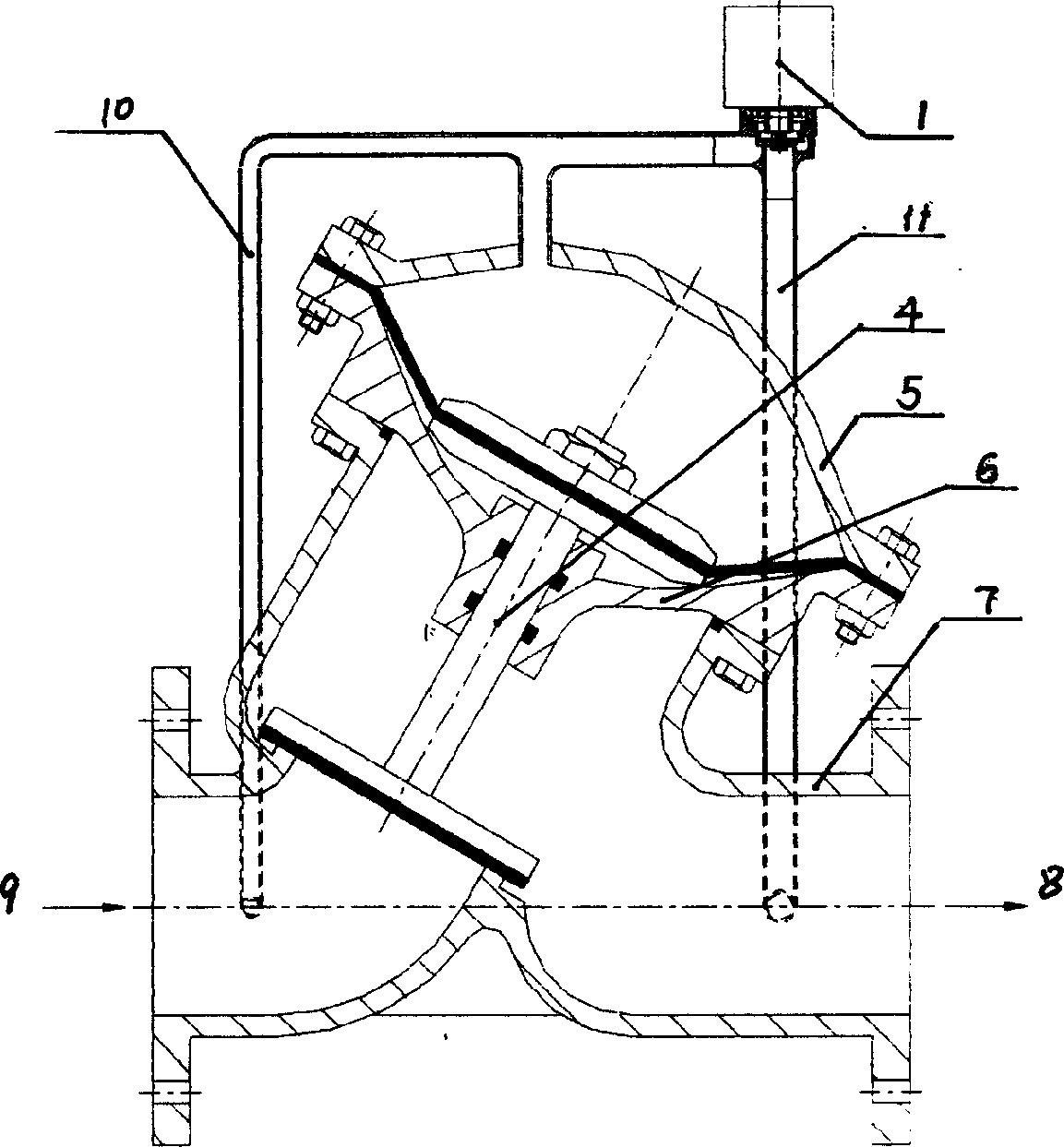 Large-sized micro-power-consumed electric-controlled valve