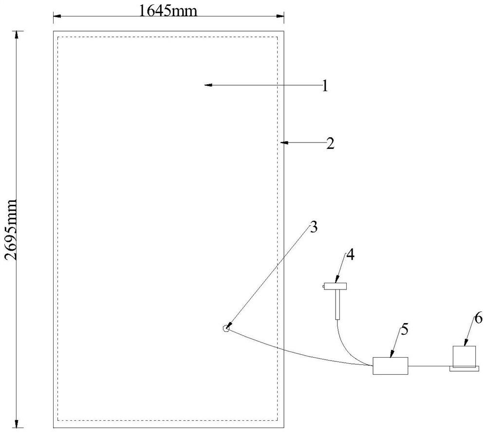 Dynamic damage identification method for structural sealant under reference-model-free condition