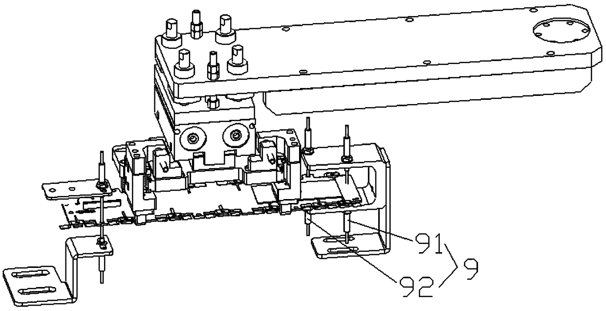 Positioning installation device of lithium battery circuit board