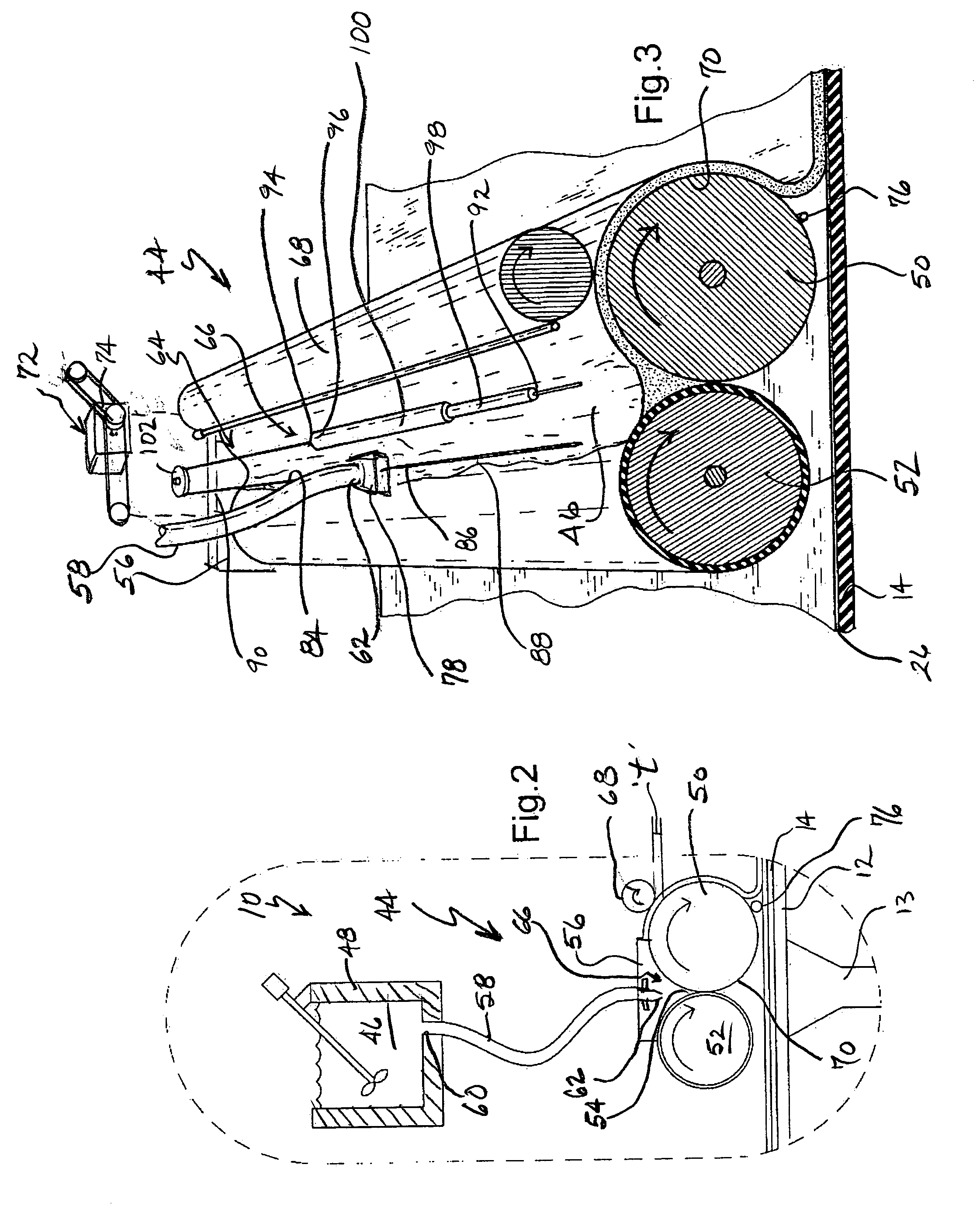 Slurry feed apparatus for fiber-reinforced structural cementitious panel production