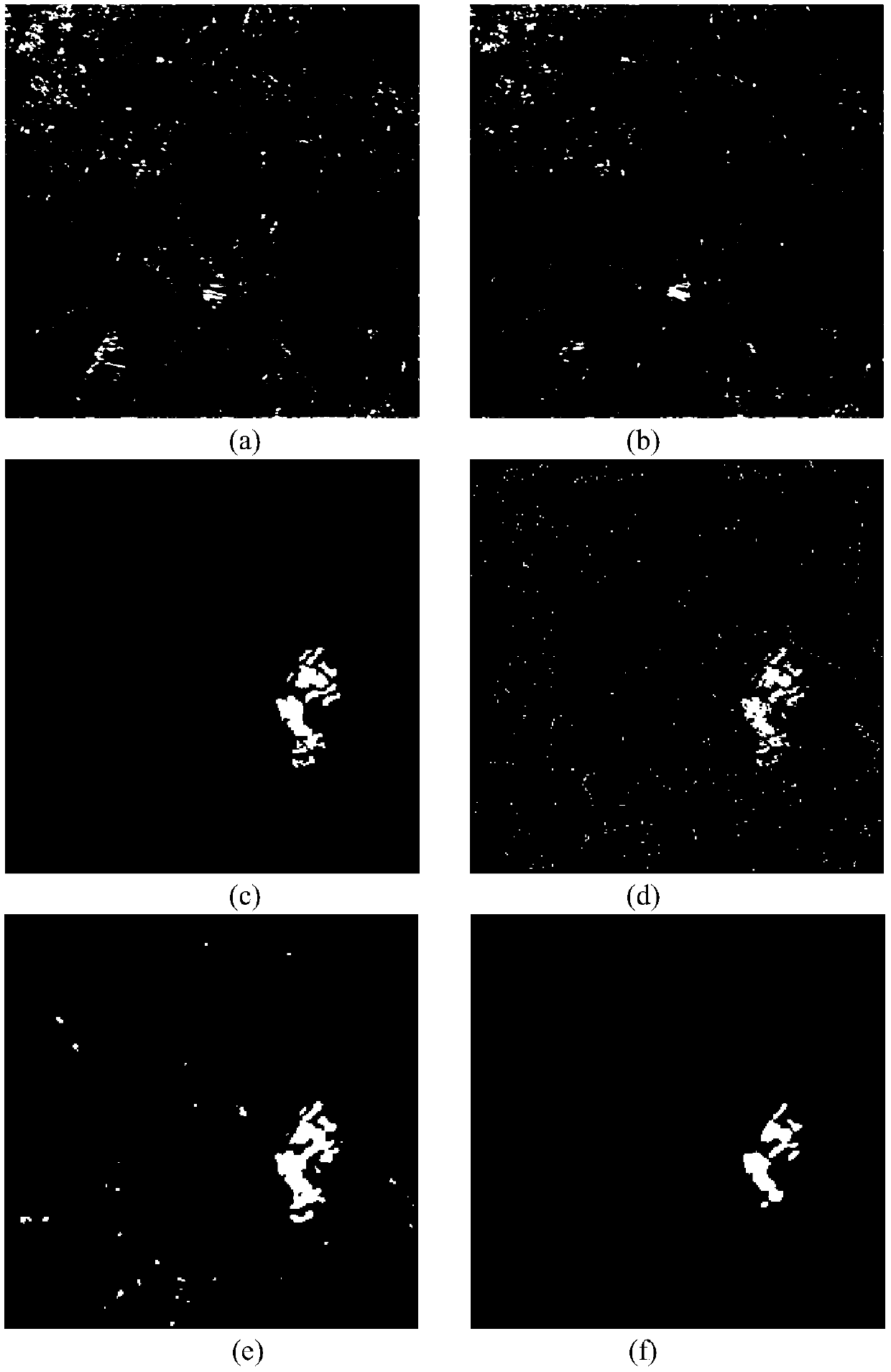SAR image change detection method based on deep learning and SIFT features