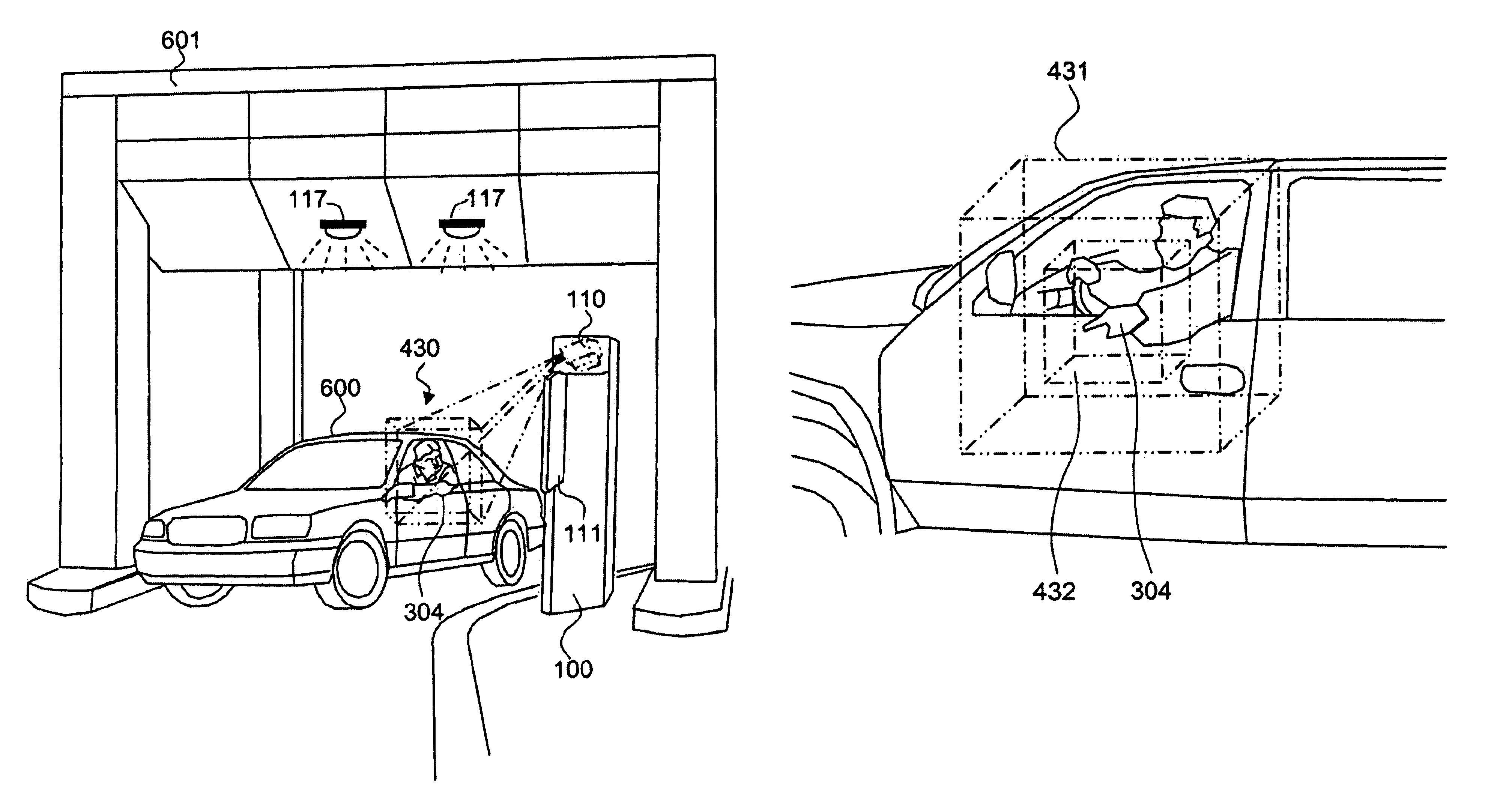 Method and apparatus for providing virtual touch interaction in the drive-thru