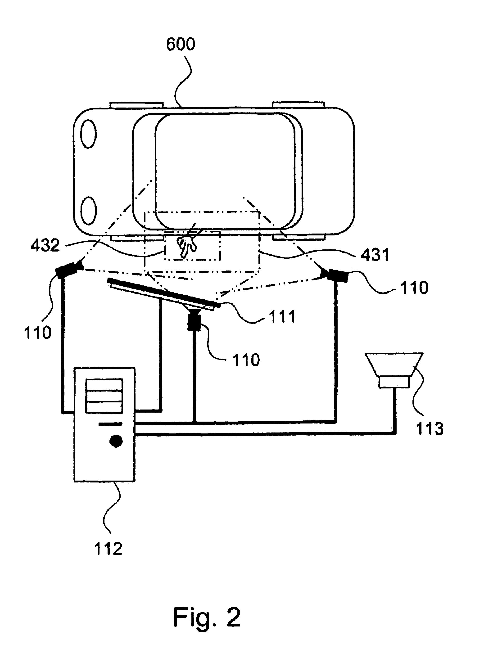 Method and apparatus for providing virtual touch interaction in the drive-thru