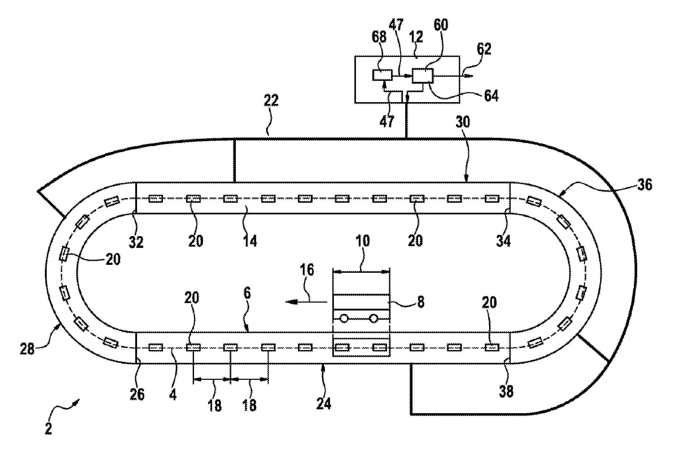 Incremental multi-position detection system for a revolving electromagnetic transfer system