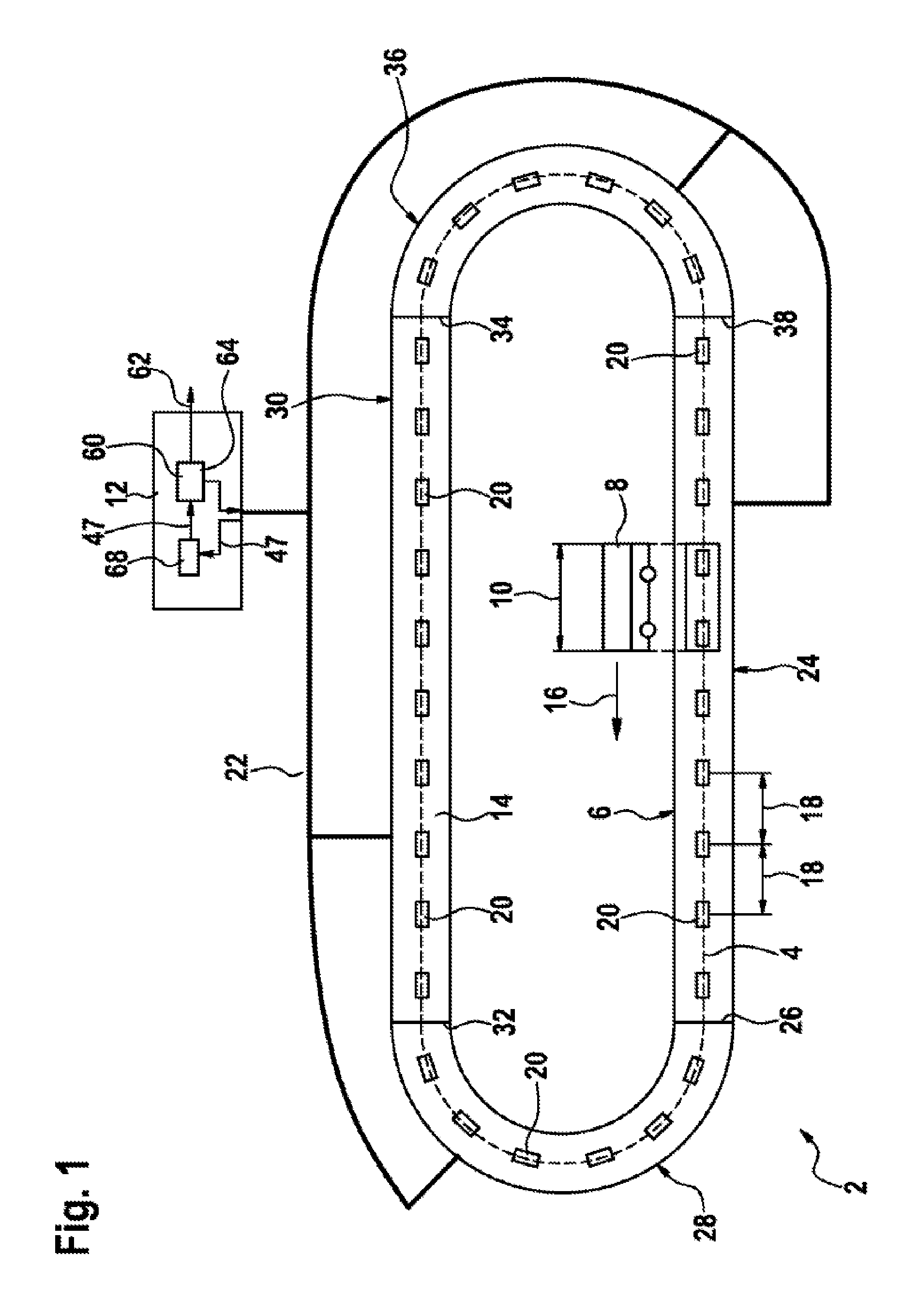 Incremental multi-position detection system for a revolving electromagnetic transfer system