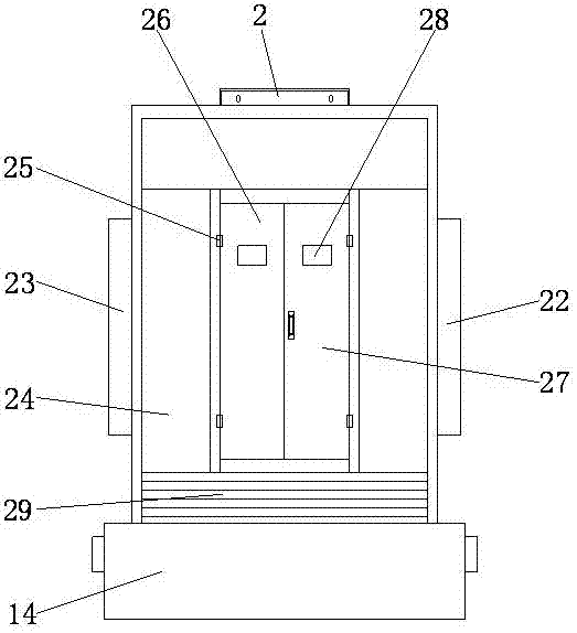 Dry type transformer protection apparatus and use method thereof