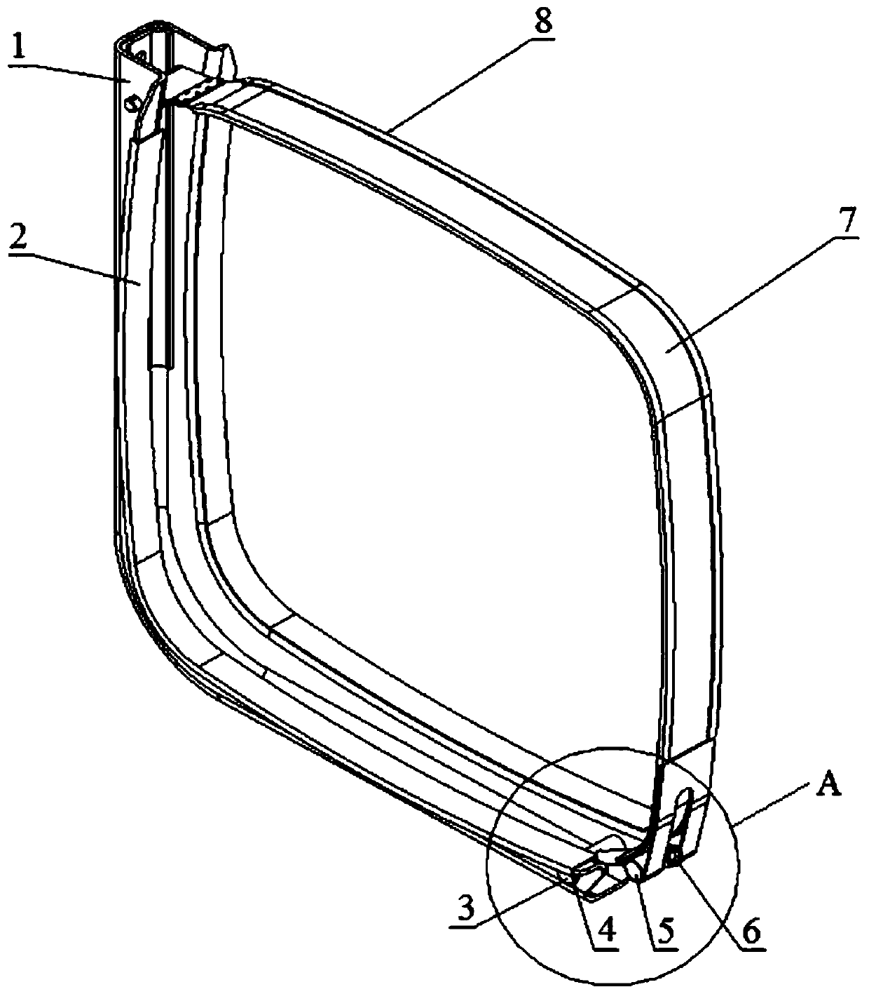 Oil tank strap locking mechanism and heavy type fuel oil truck provide with same