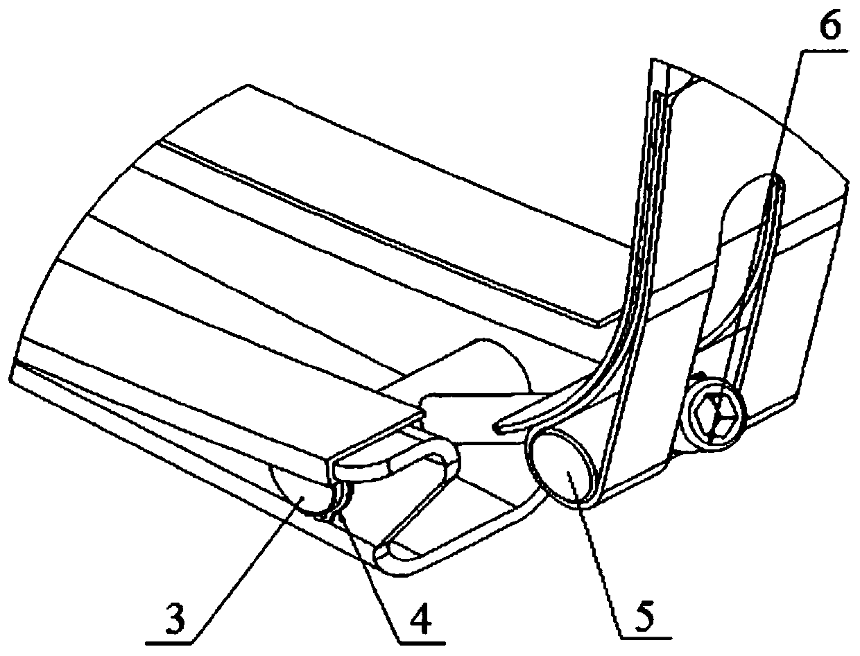 Oil tank strap locking mechanism and heavy type fuel oil truck provide with same