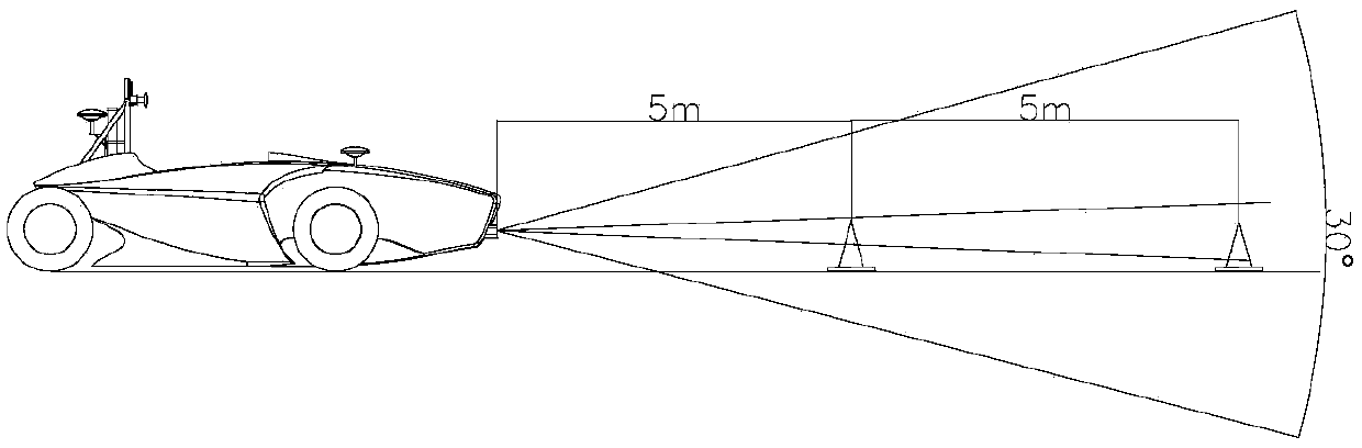 Low-beam radar-based optimal detection method and device for low obstacles