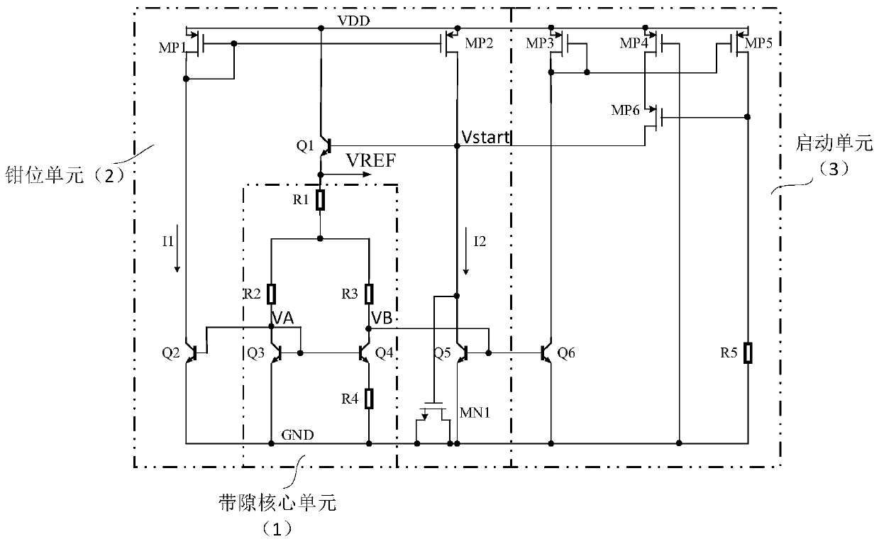 A Bandgap Reference Circuit Without Operation Amplifier