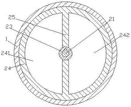 Stuffing stirring device