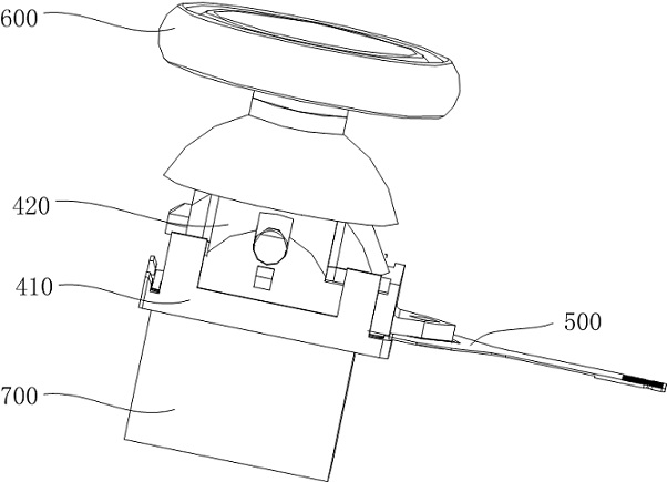 Rocker assembly, rocker control method, handle and system