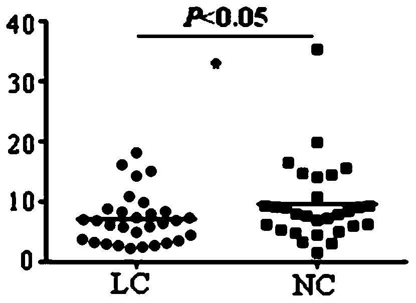 Application of HECTD3 autoantibody detection reagent in preparing lung cancer screening kit