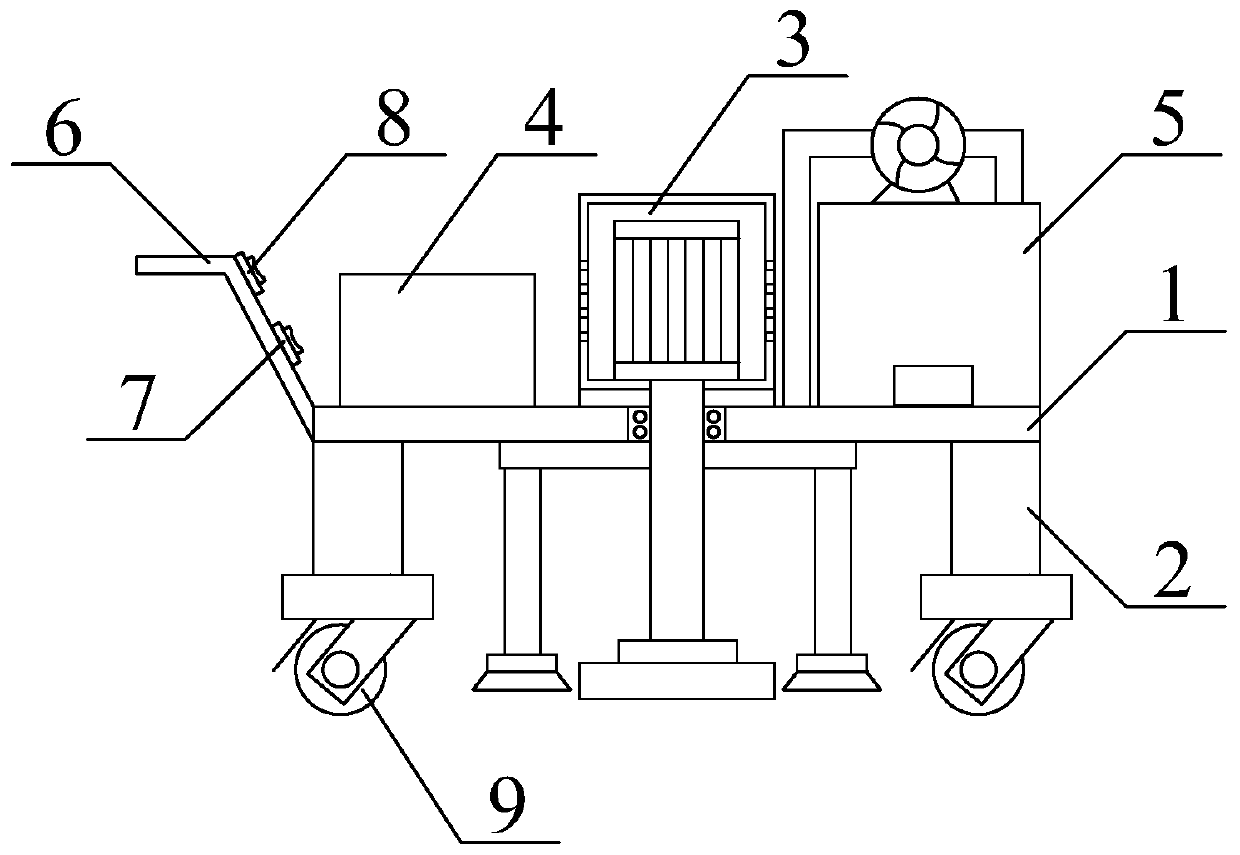 Floor polishing machine