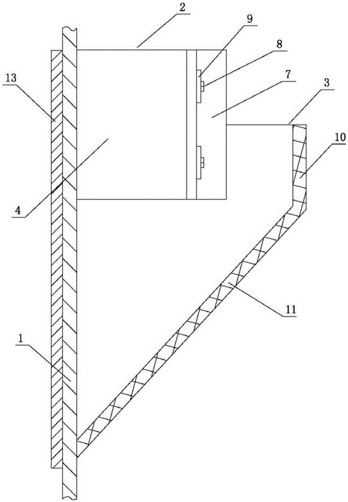 Steel cylinder with wide tongue and groove fitting