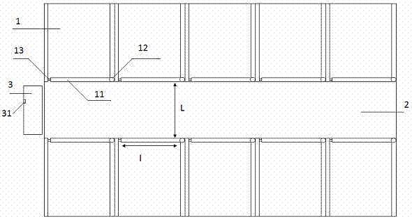 A locking mechanism for the enclosure door in a treadmill for boars