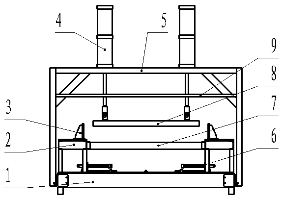 Air Suspension Axle Installation and Positioning Device for Semi-trailer