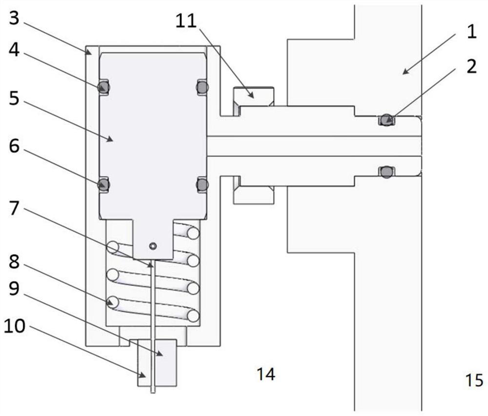 A self-destruction device for an underwater vehicle