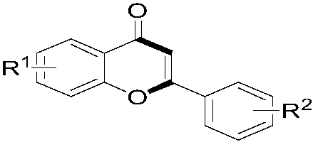 Preparation method of 2-aryl flavone