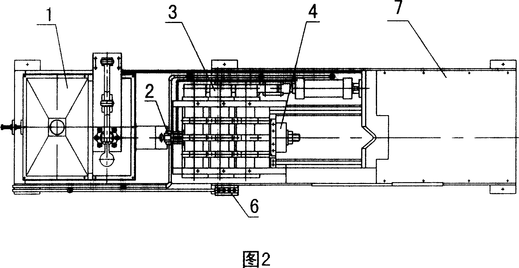 Automatic die casting machine for producing grid of accumulator