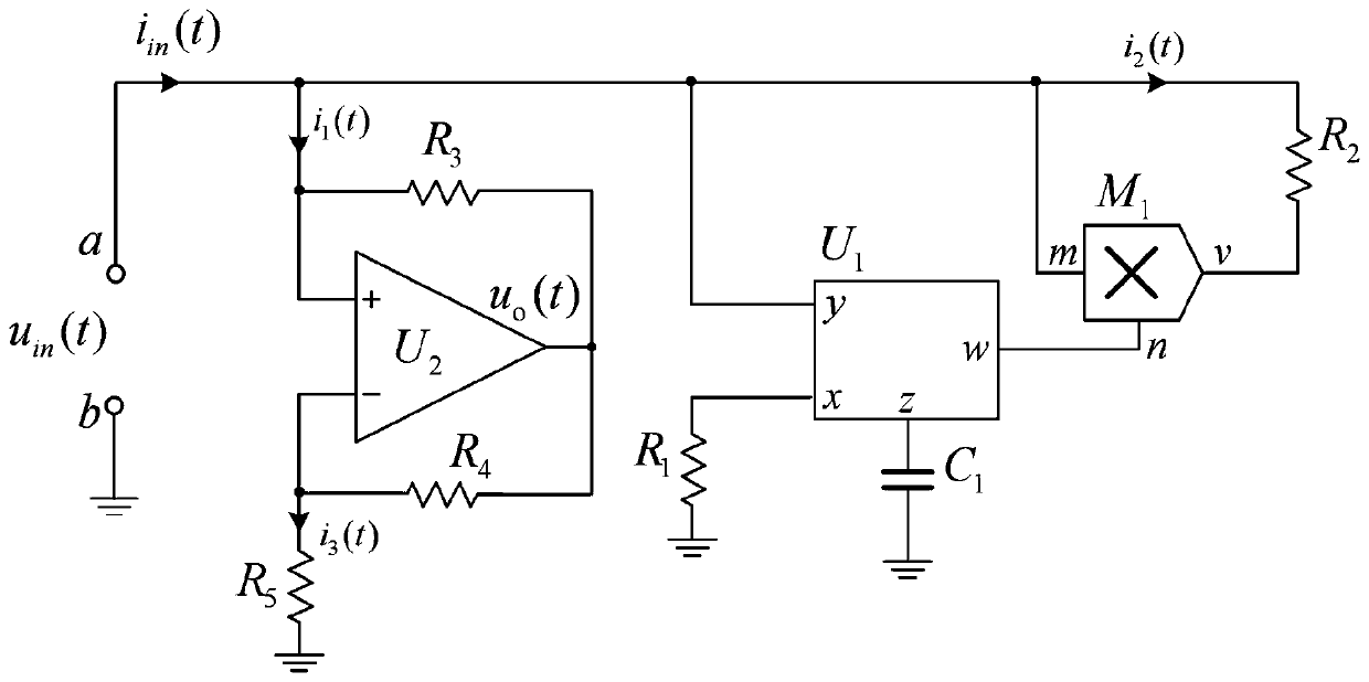 Secondary nonlinear active magnetic control memristor simulator