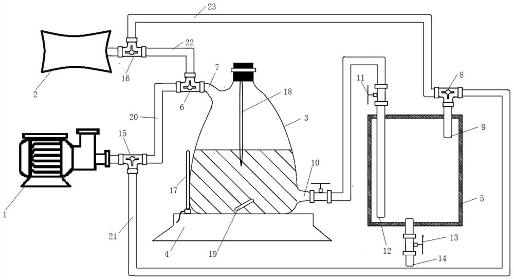 Dehydration, degassing and storage device and dehydration, degassing and storage method for insulating oil in laboratory