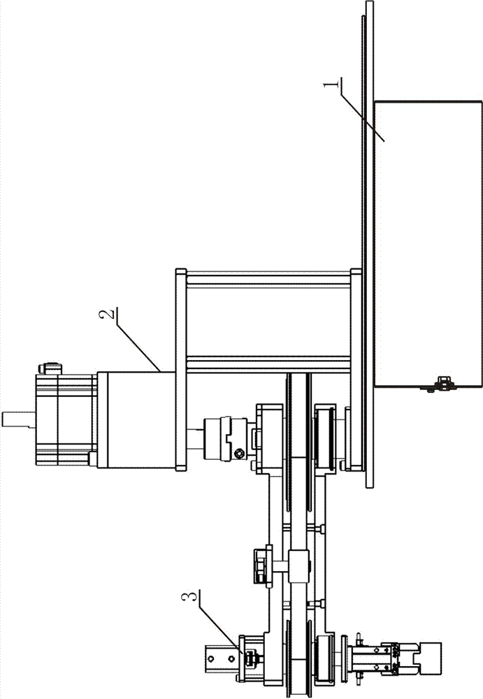 Part machining clamping and rotating control device