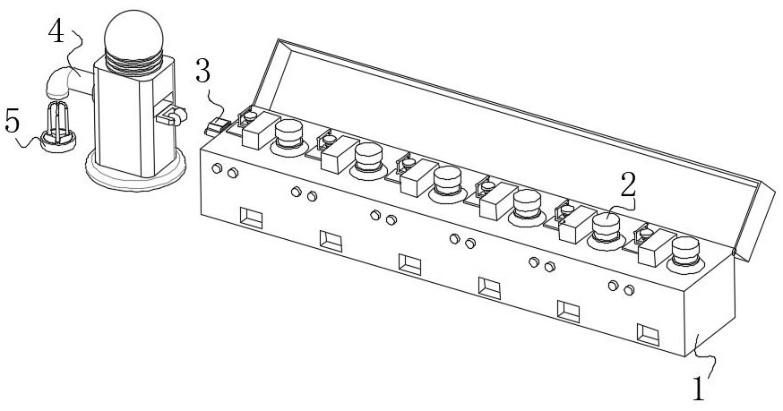 A straight-forward wire drawing machine that can automatically and conveniently take up wires