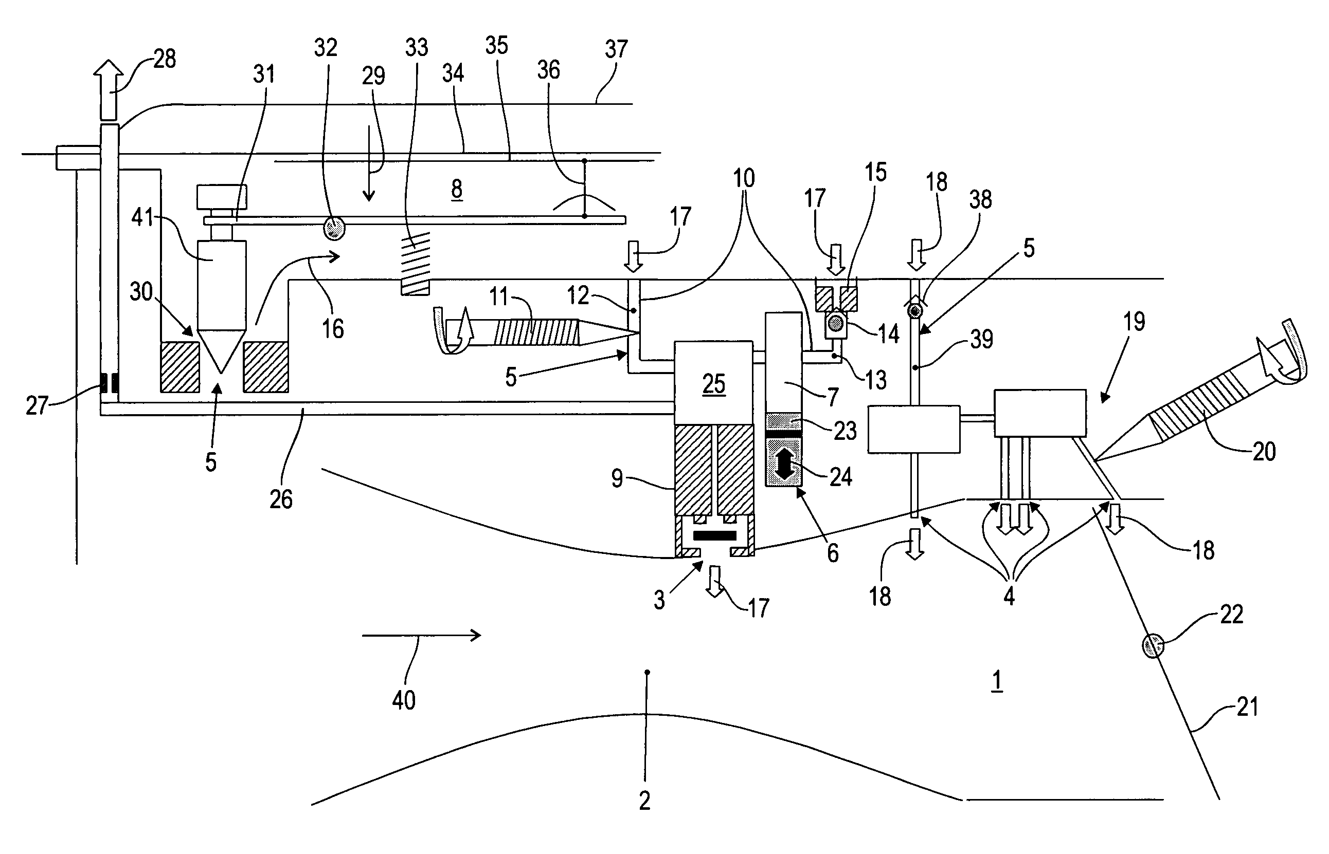 Carburetor of an internal combustion engine