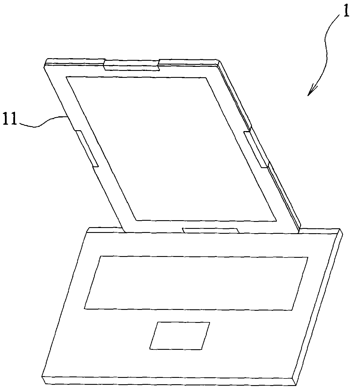 Computer screen picture plane display method and related computer, medium and program product