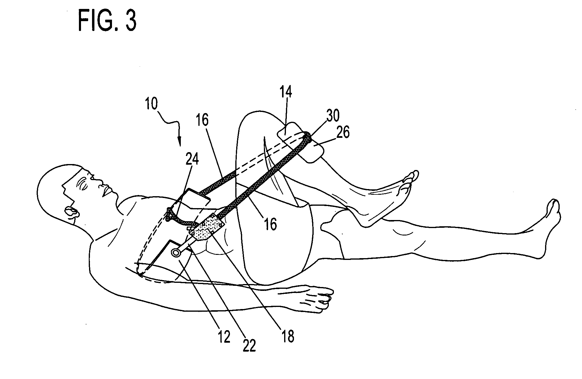 Portable lower-body stretching apparatus