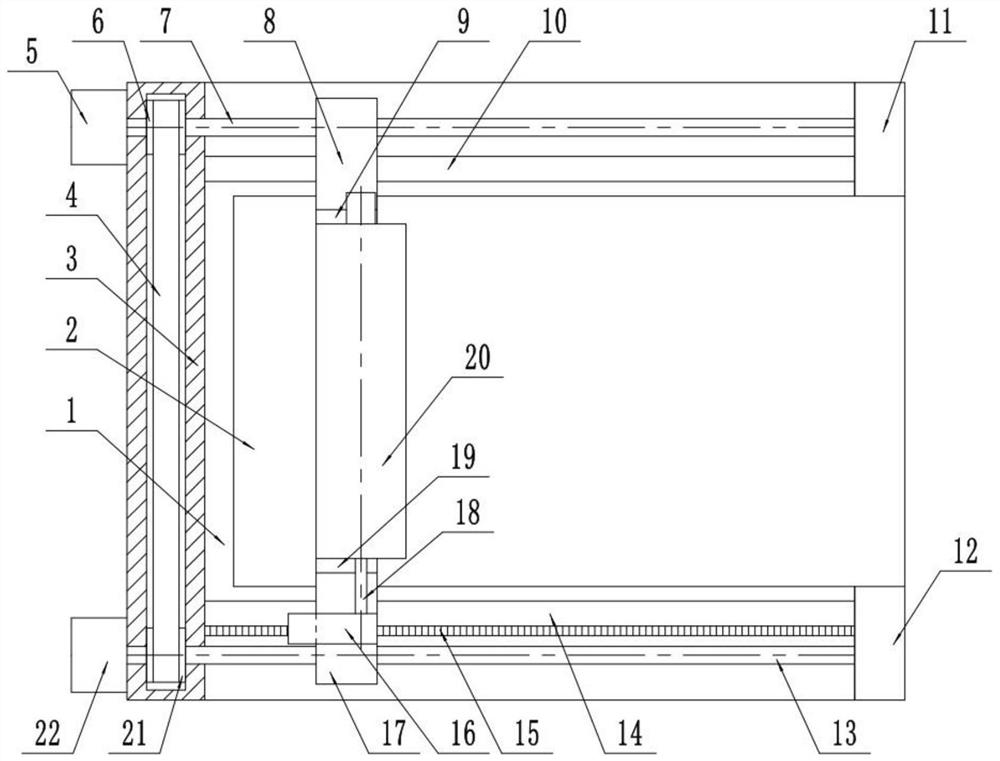 A coating device for producing hot melt adhesive film