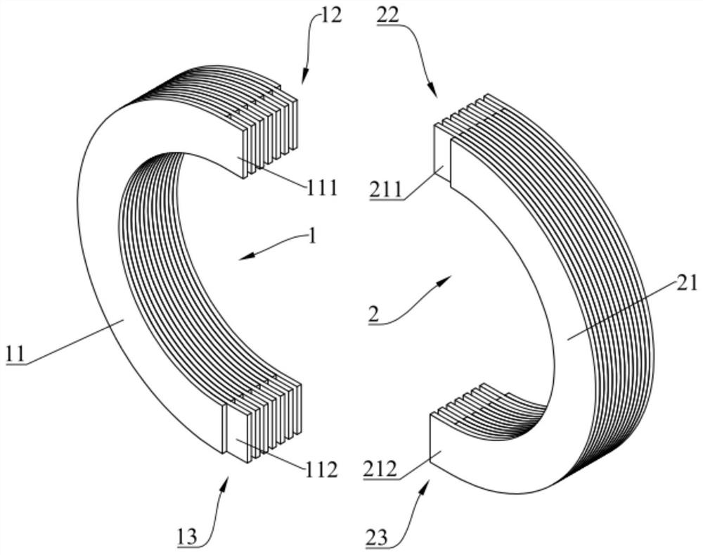 Zero-sequence current mutual inductance device