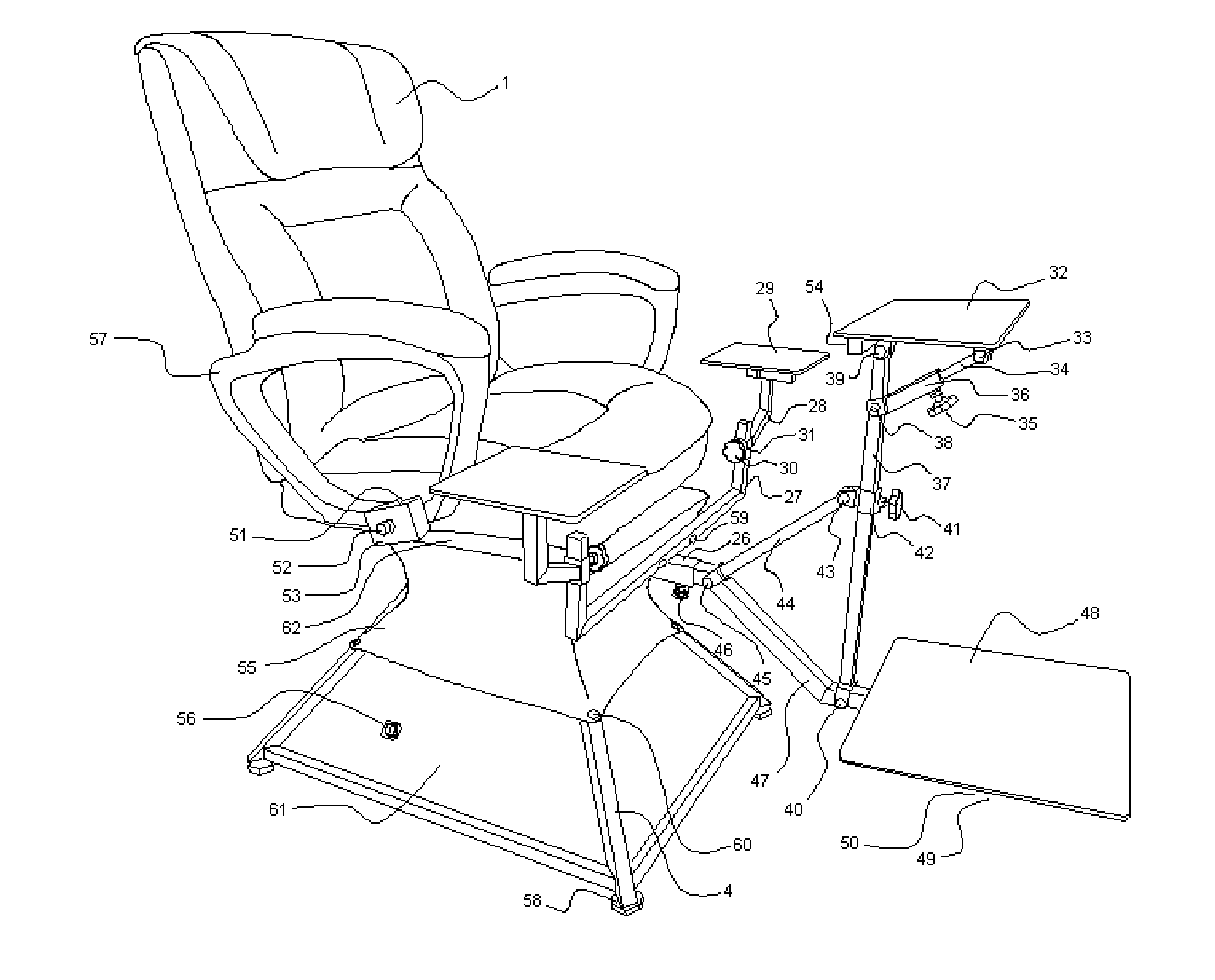 Potential Energy Assisted Motion Simulator Mechanism and Method