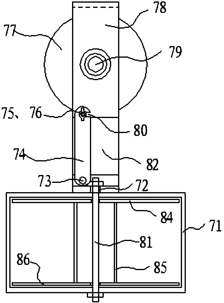Fast network blocking device applied to high-voltage transmission line