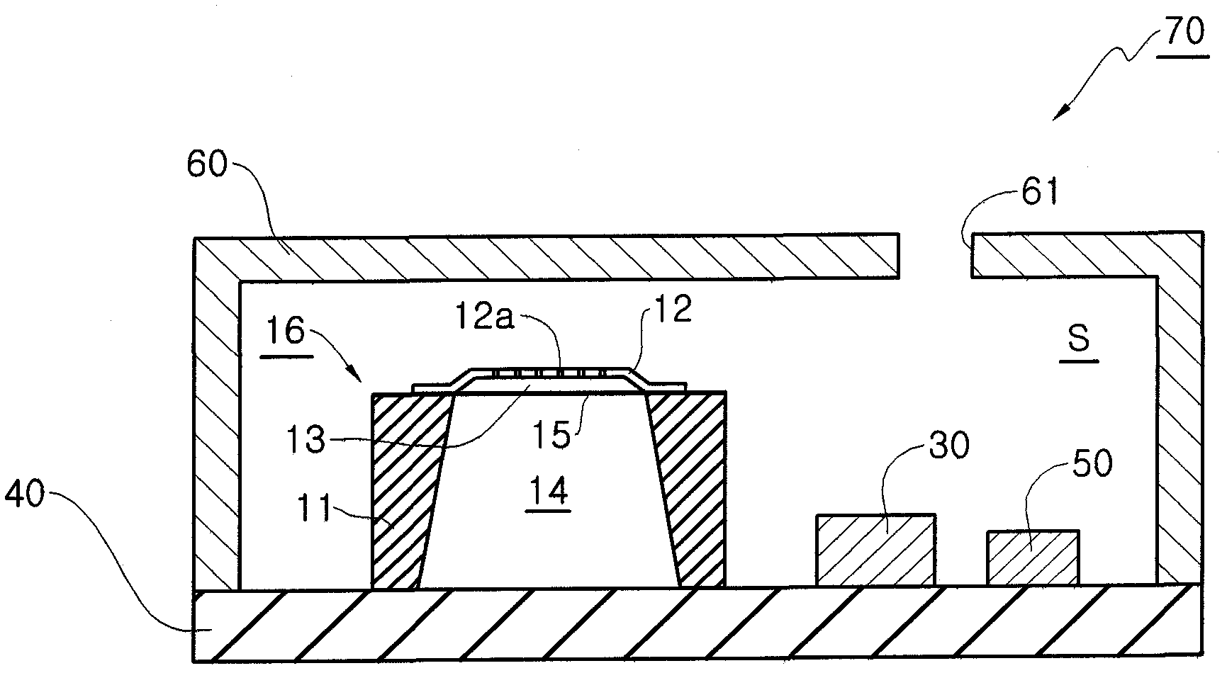 Hybrid acoustic/electric signal converting device