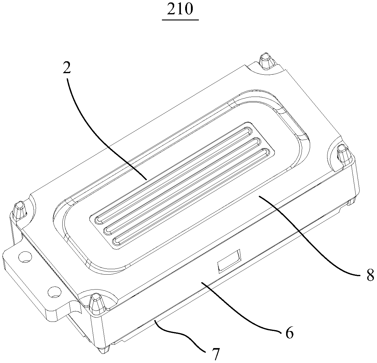 Voice production device and portable terminal