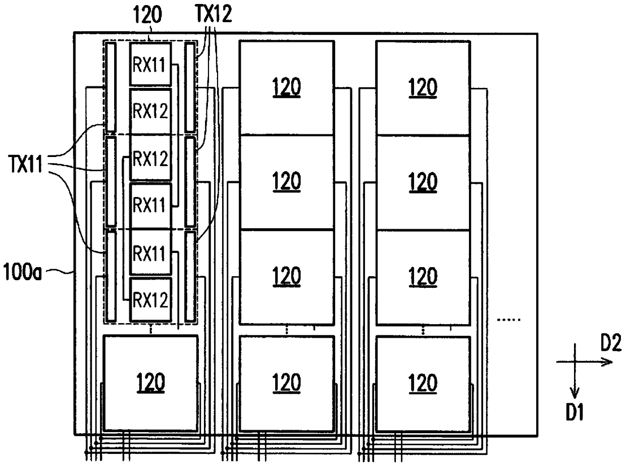 Touch panel and electrode arrangement method thereof