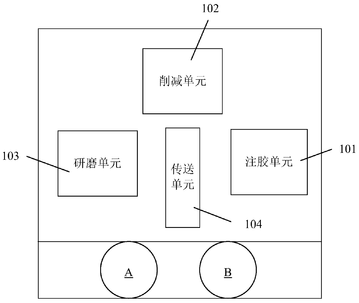 Processing method of stack-bonded wafer