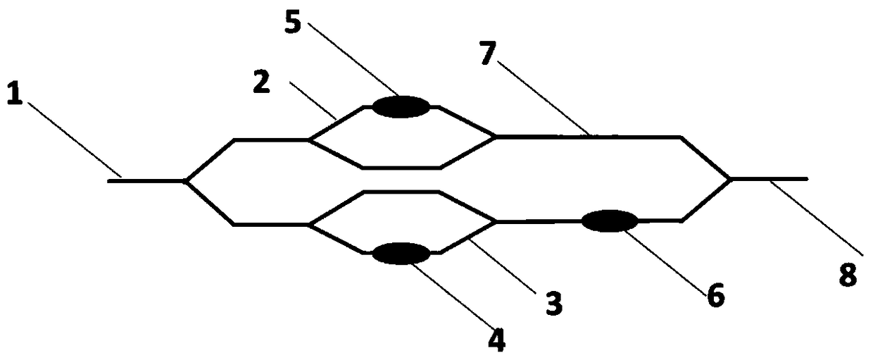 A Measuring Method of Switching Voltage and Extinction Ratio of Parallel MZI Structure