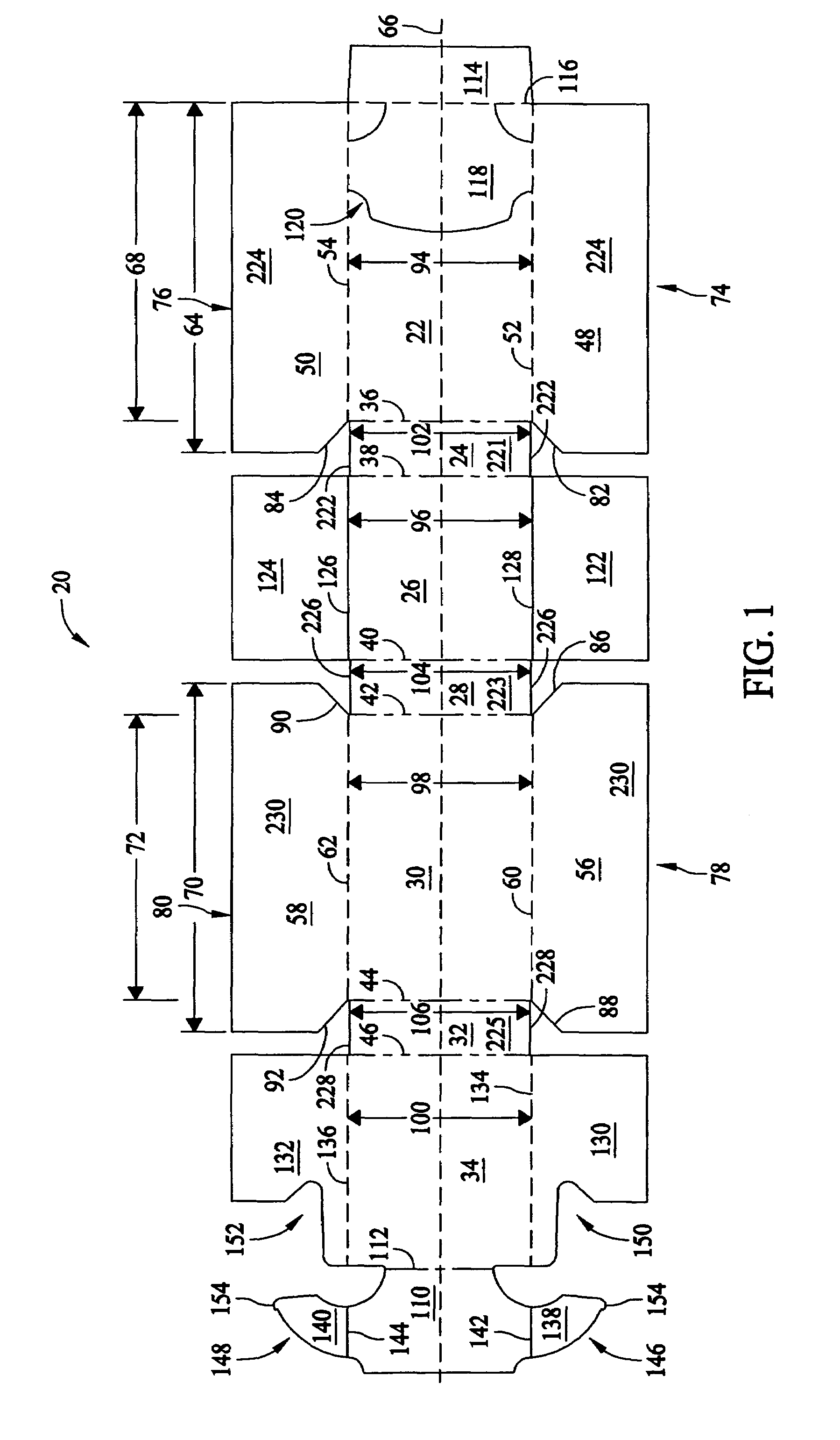 Blank and methods and apparatus for forming a dispenser case from the blank
