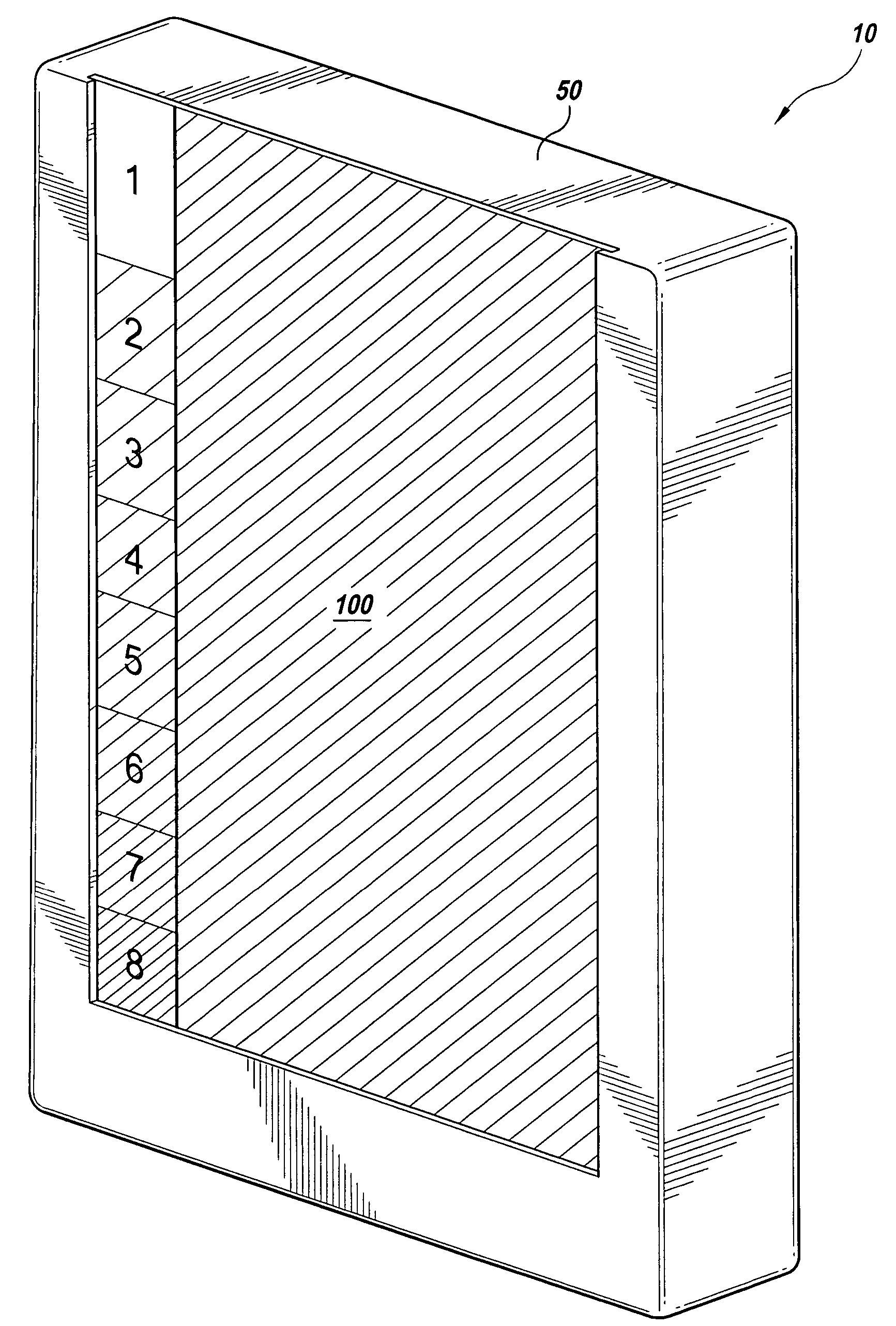 Apparatus and method for measuring differences in the transmission of light through a lens of an eye