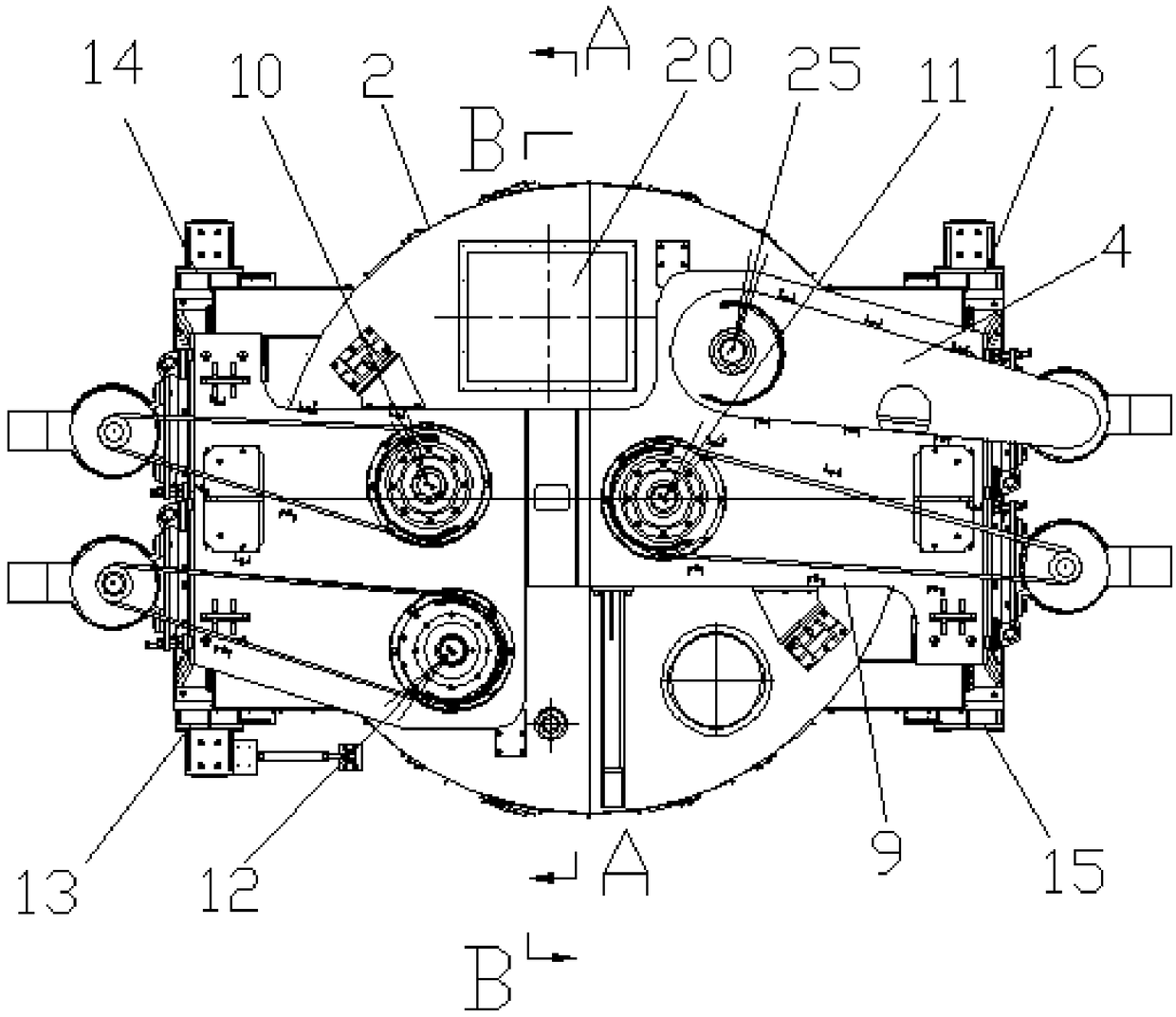 Multi-rotor forced mixer