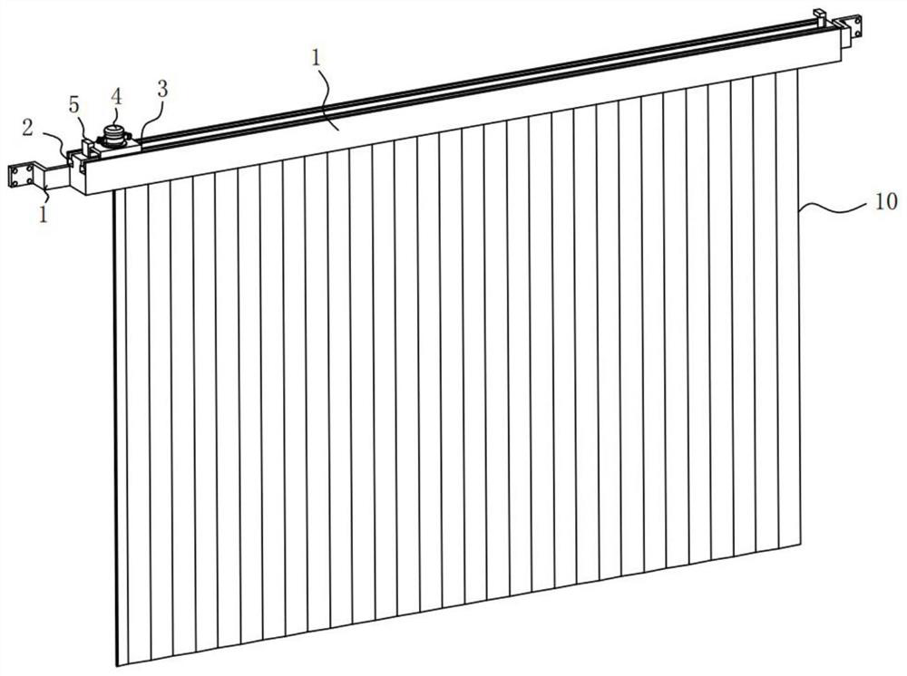 Automobile glass shielding device