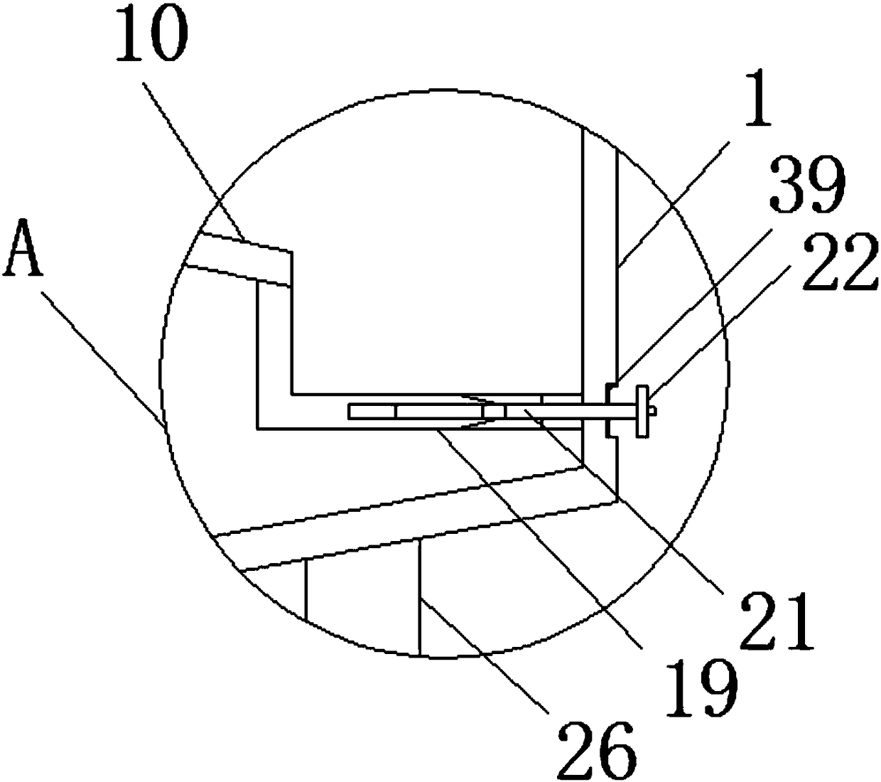 Grain storage box with moth prevention, detoxification and sterilization functions