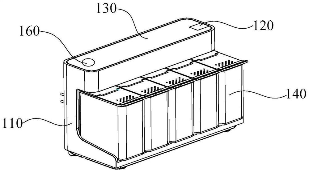 Medicine containing equipment, control method and device thereof and readable storage medium